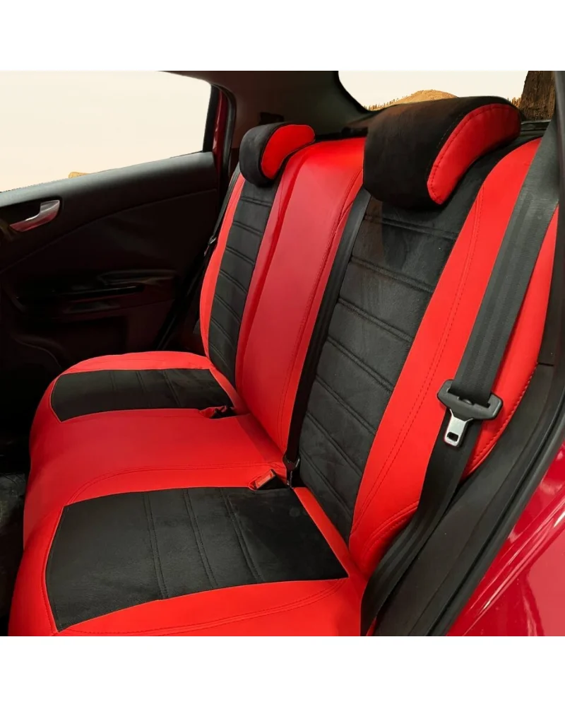 Alfa Romeo Giulietta Araca Özel Oto Koltuk Kılıfı - 1.Kalite Deri Tay Tüyü - Görsel 4