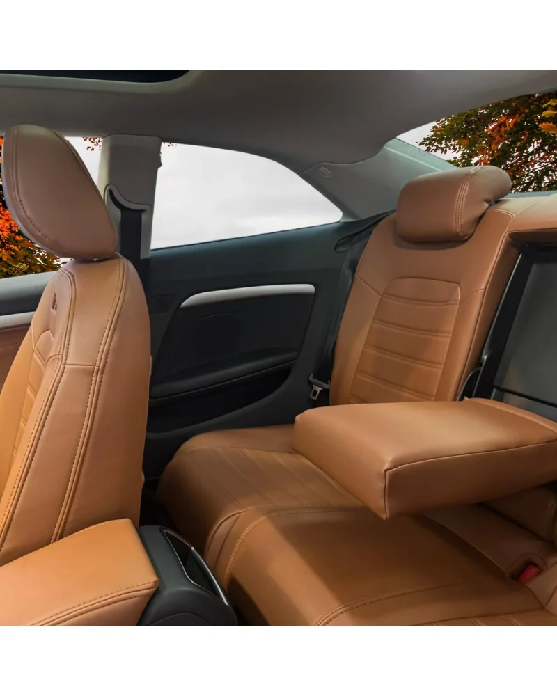 Audi A5 Coupe Araca Özel Oto Koltuk Kılıfı - 1.Kalite Deri - Görsel 4