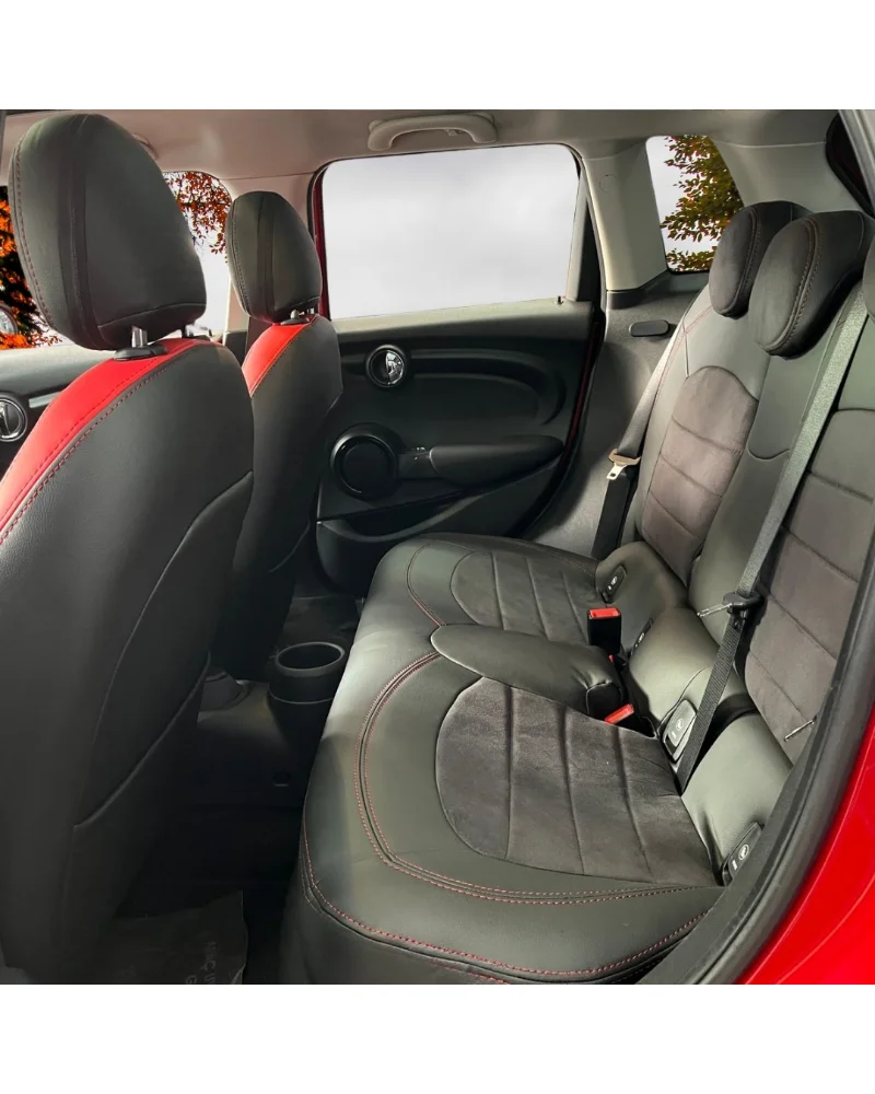 Mini Cooper Özel Oto Koltuk Kılıfı - 1.Kalite Deri Alcantara - Görsel 6