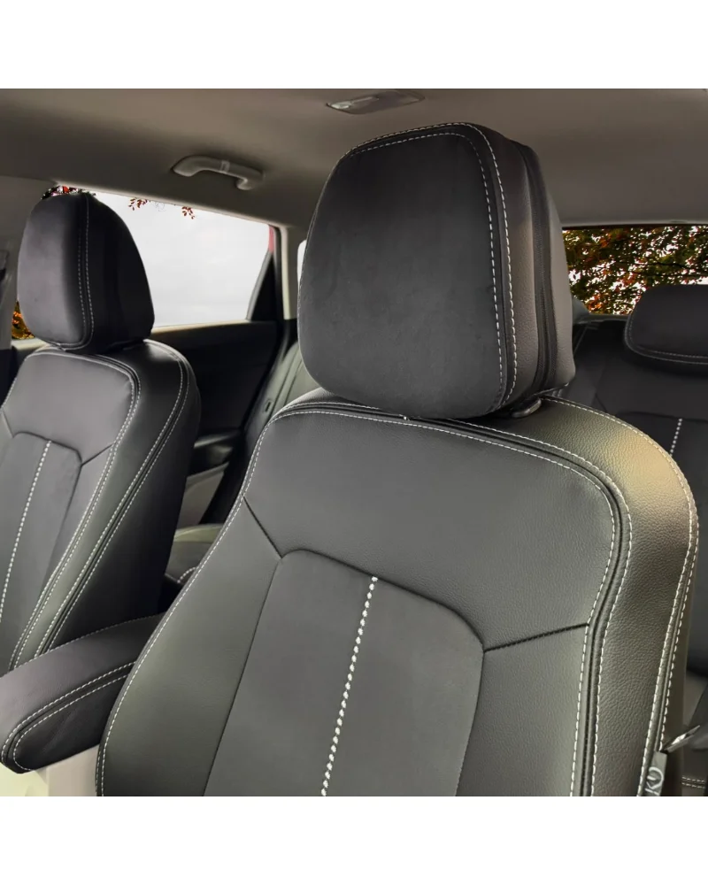 Hyundai İ-20 Özel Oto Koltuk Kılıfı - 1.Kalite Deri Tay Tüyü - Görsel 2