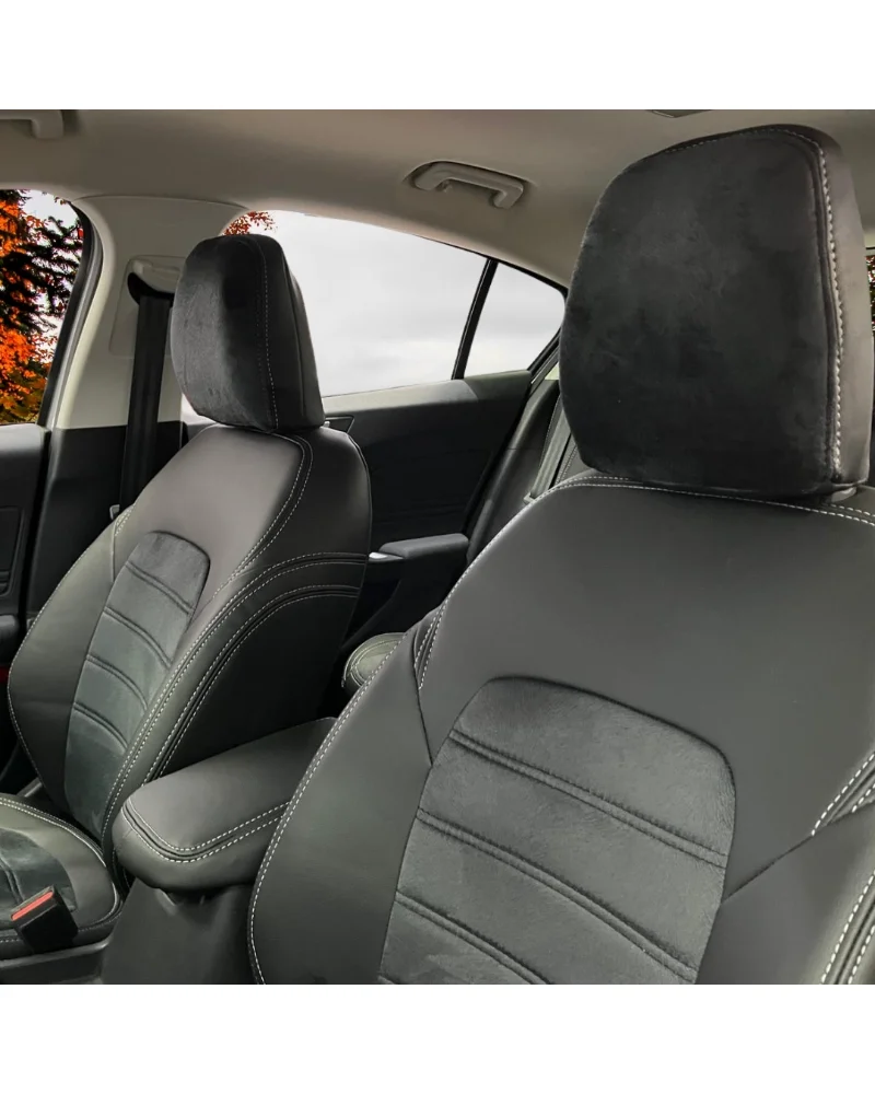 Ford Focus Özel Oto Koltuk Kılıfı - 1.Kalite Deri Tay Tüyü - Görsel 2