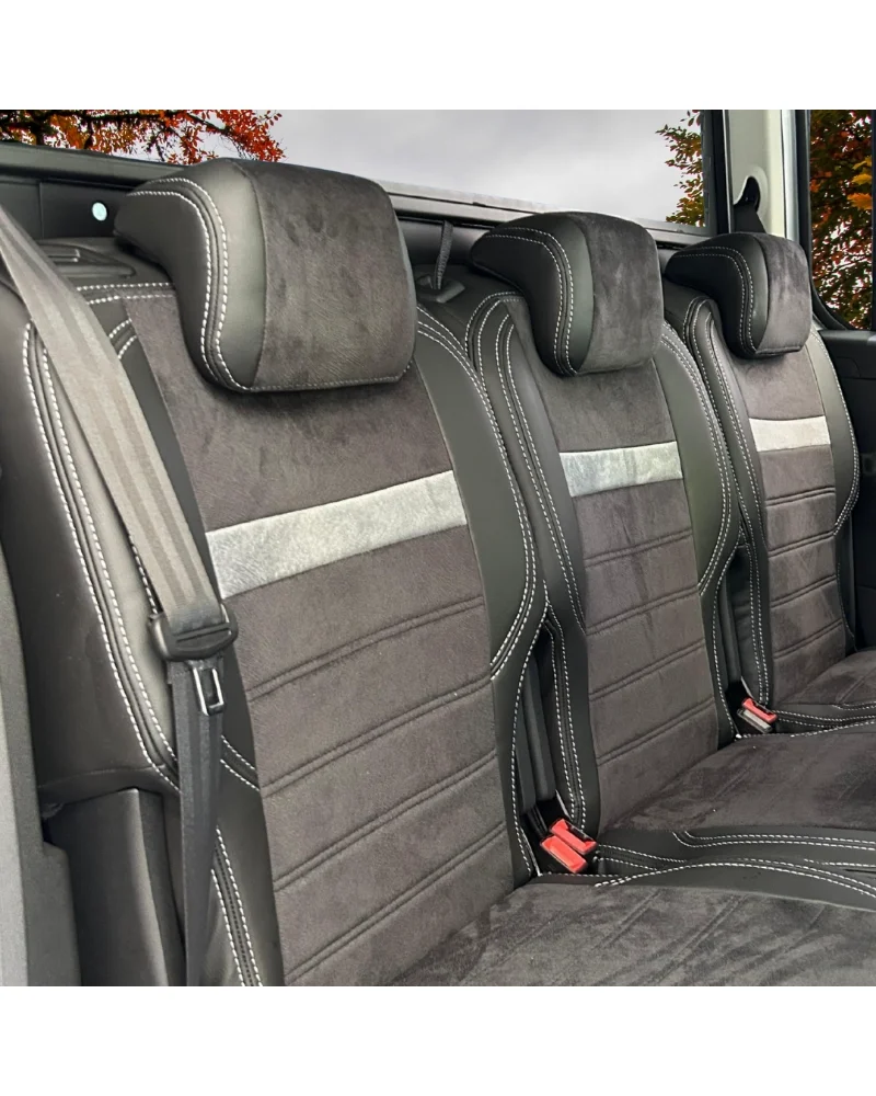 Citroen Berlingo Özel Oto Koltuk Kılıfı - 1.Kalite Deri Tay Tüyü - Görsel 7