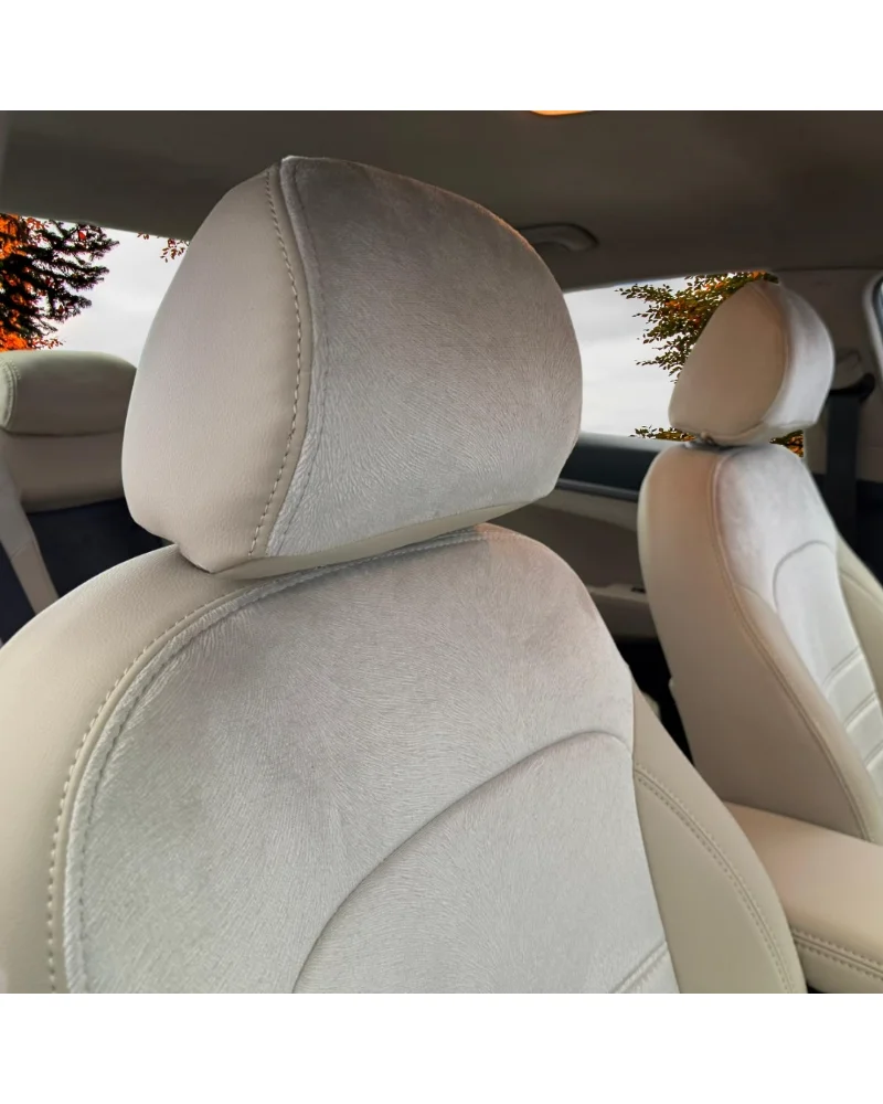 Hyundai Elantra Özel Oto Koltuk Kılıfı - 1.Kalite Deri Tay Tüyü - Görsel 8